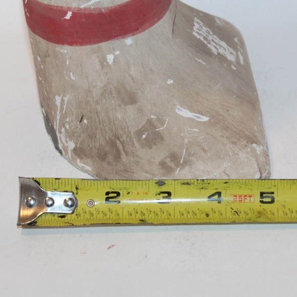 Vintage Chinese Asian Figurine Hand Painted Plaster Chalkware Statue Large 17" - Picture 5 of 13